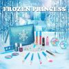 Kids Makeup Kit for Girls, Washable Real Makeup Set for Little Girls, Princess Frozen Toys for Girls Toys for 4 5 6 7 8 Year Old